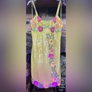 Beautiful all over sequined dress